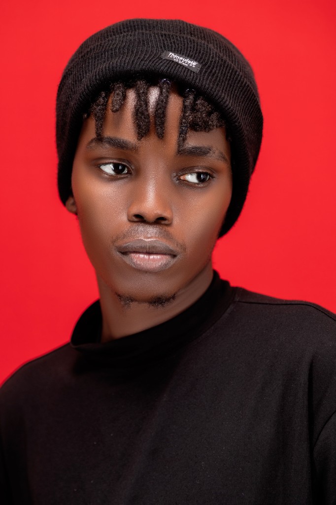 Portrait in red